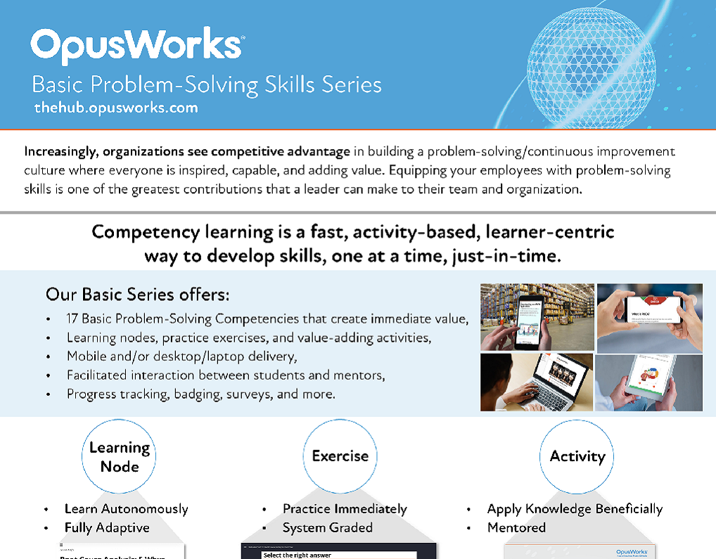 OpusWorks Basic Competency