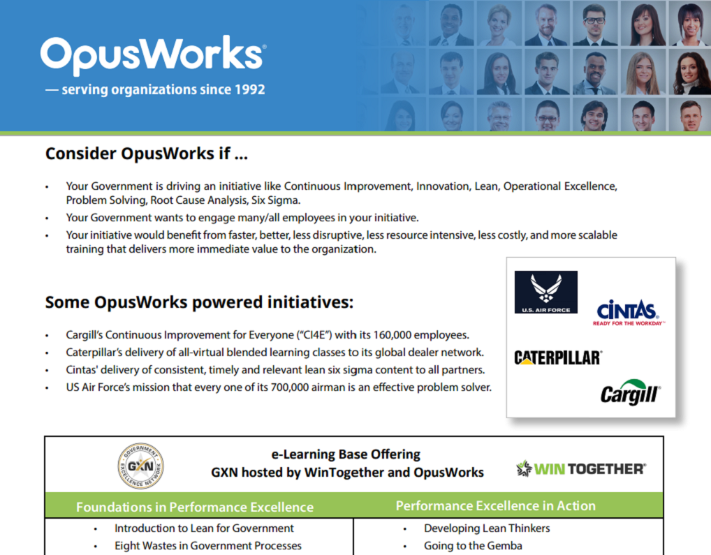 How OpusWorks Serves Government Organizations